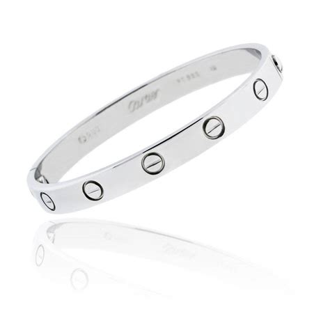 replica cartier love bracelet sterling silver|cartier love bracelet copy.